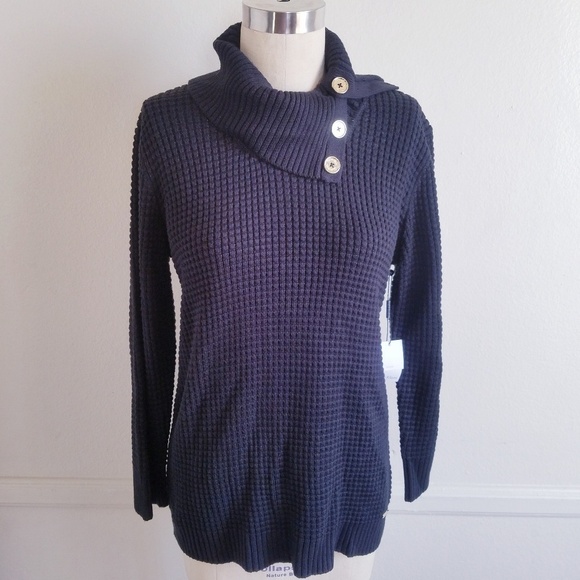 NEW | Calvin Klein | Cozy Black Turtleneck… - Picture 2 of 9